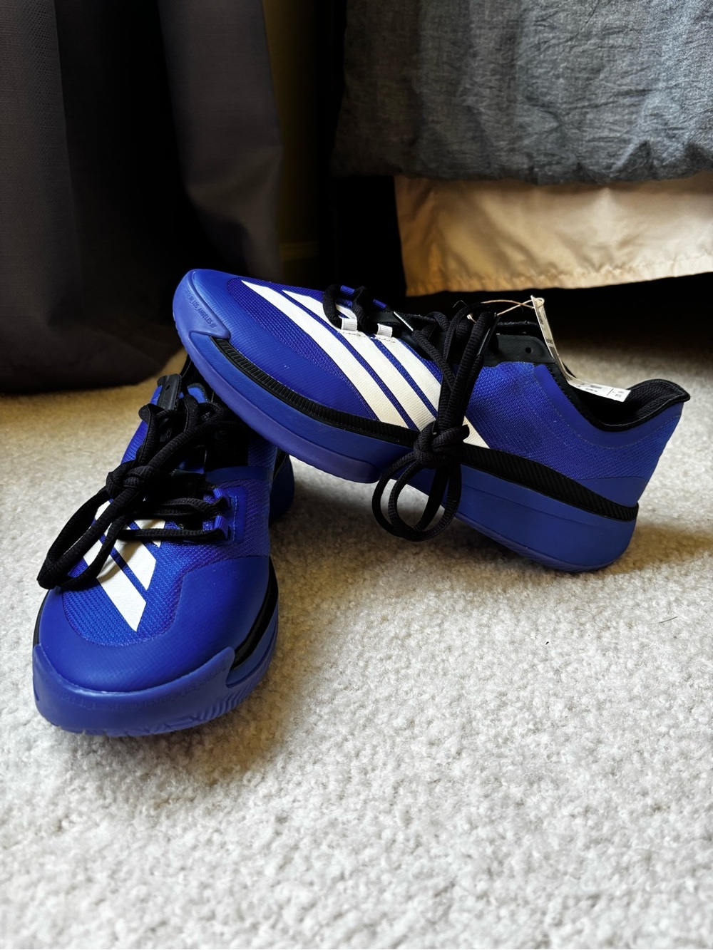 Adidas Adizero Select 3.0 Lucid Blue Basketball Shoes Men's Size 9 / Women's 10